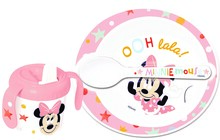 Disney Minnie Mouse Børneservice 3-pak