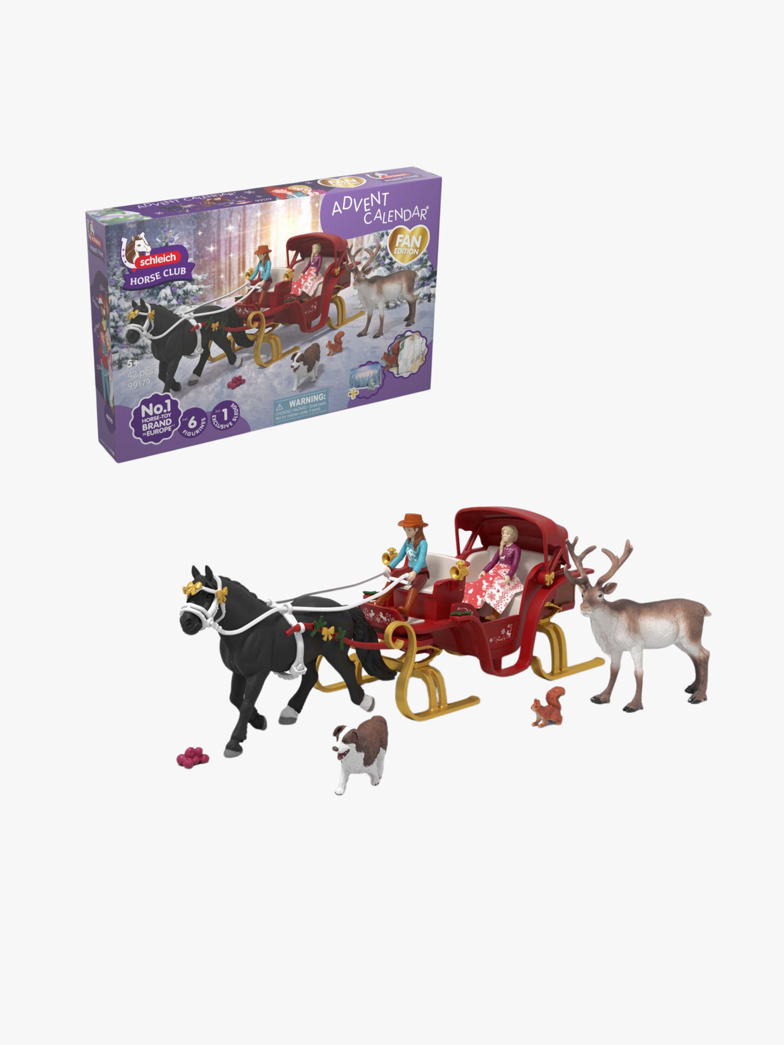 Schleich Julekalender 2025 Big Horse Club