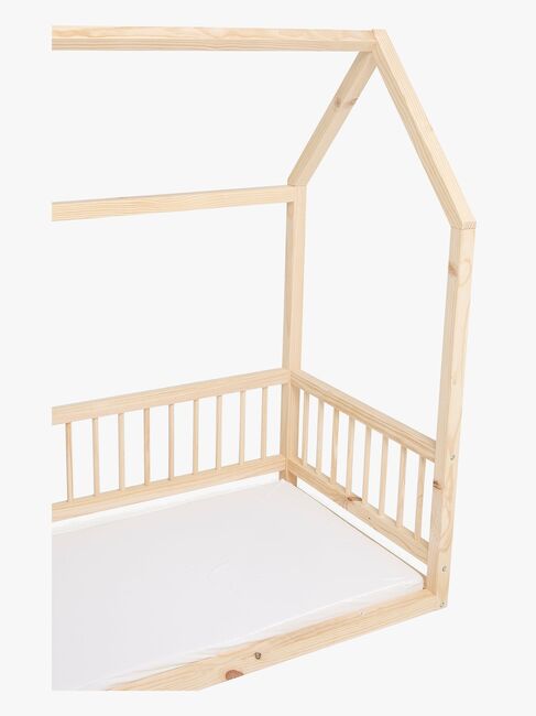 Minitude Nordic MASON Juniorseng, Natur med BabyMatex Carpathia Madras 70x160 cm