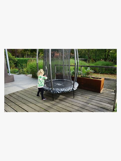 EXIT Tiggy Trampolin m. Sikkerhedsnet 140 cm, Sort
