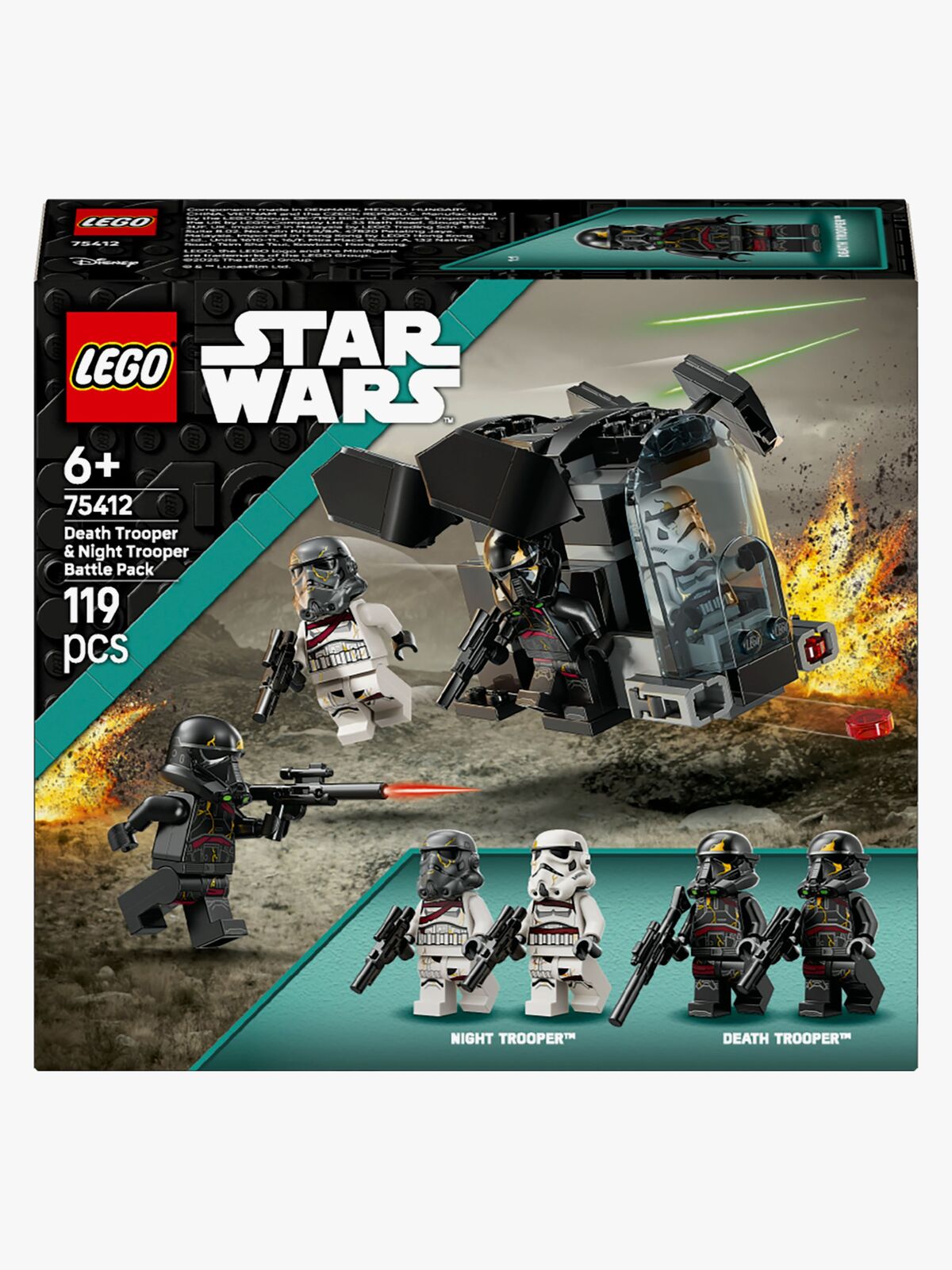 LEGO Star Wars 75412 Battle Pack med dødssoldater og natsoldater