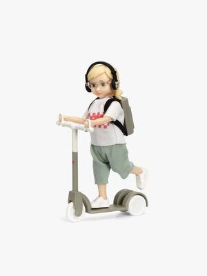 Lundby Dukke m. Løbehjul