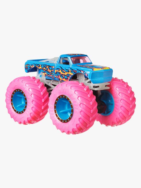 HotWheels Monster Trucks Selvlysende Multipack