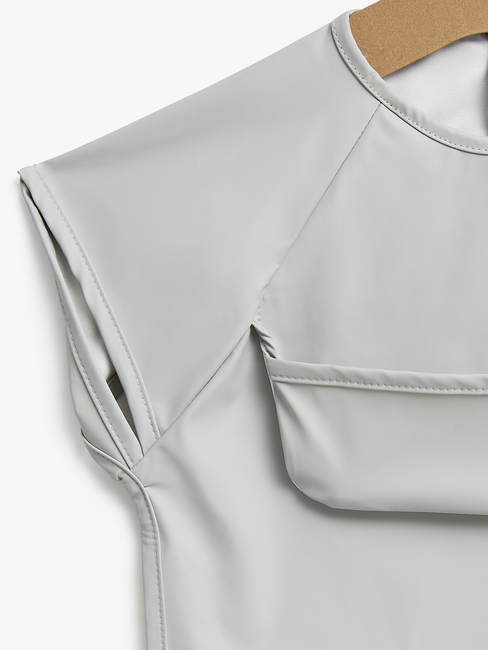 Beemoo CARE Bib Hagesmæk, Light Grey
