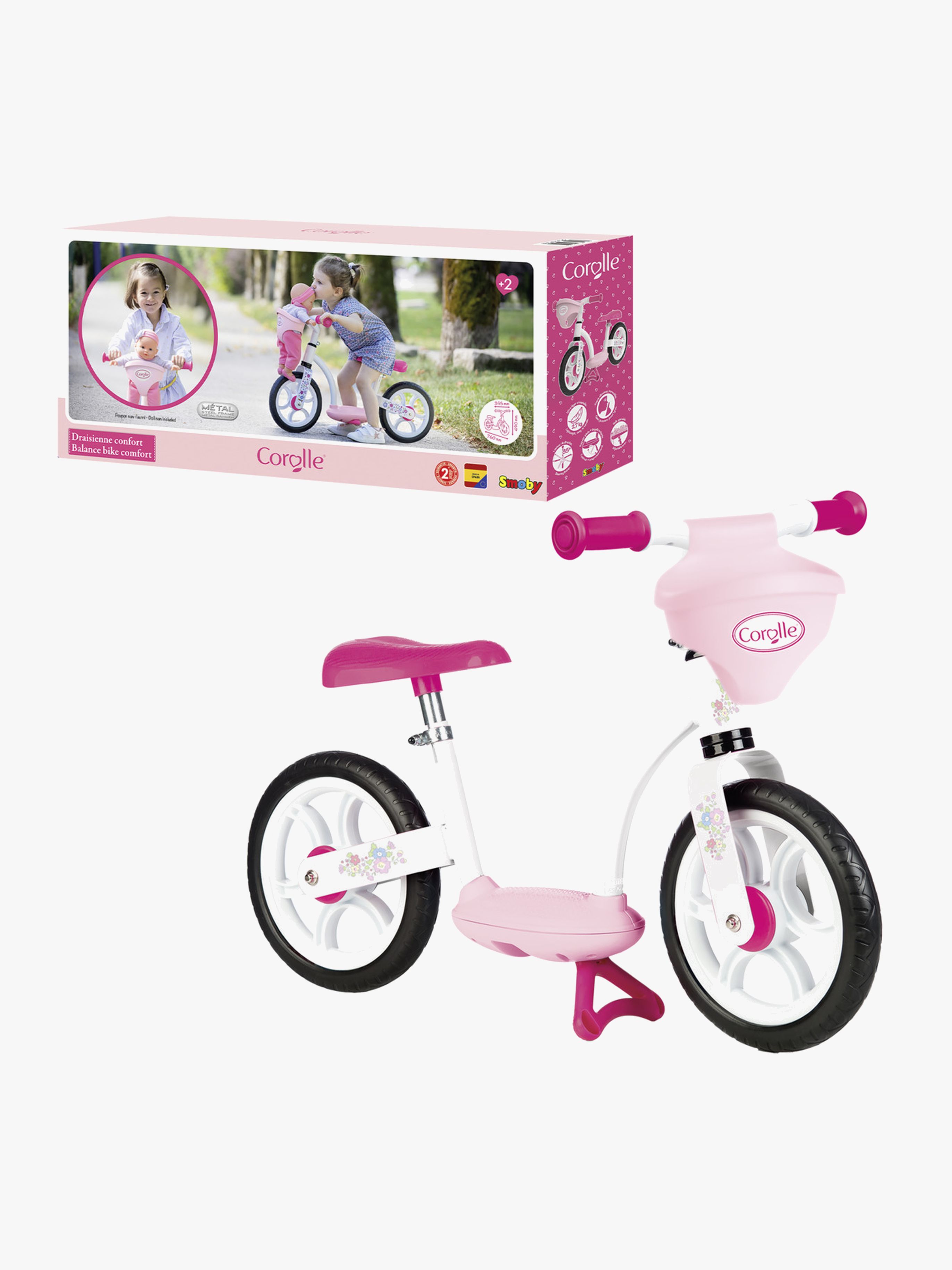 Smoby Løbecykel Comfort Corolle