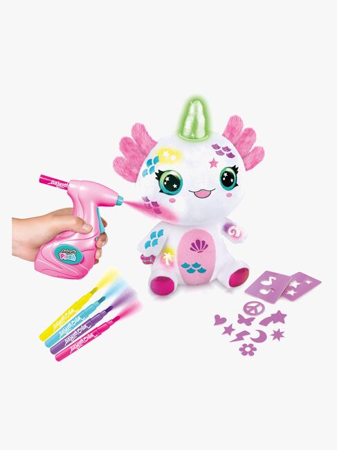 Canal Toys Airbrush Plush Bamse Axolotl