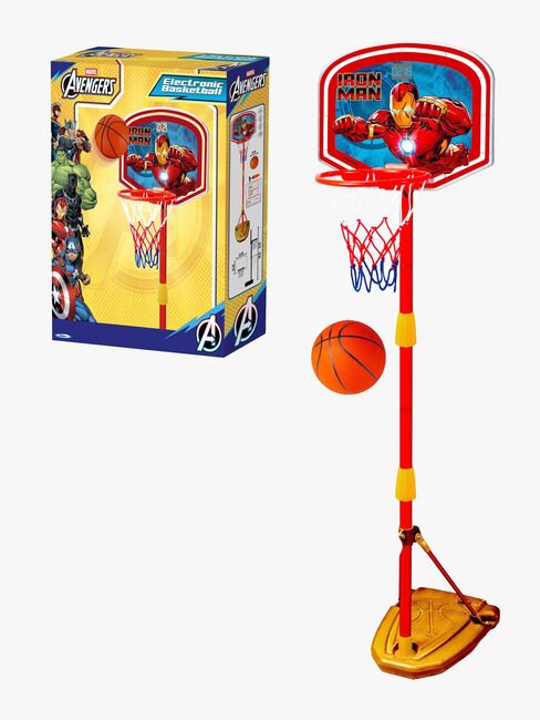 Marvel Iron Man Basketstativ med Lys- og Lydeffekt 100-160 cm