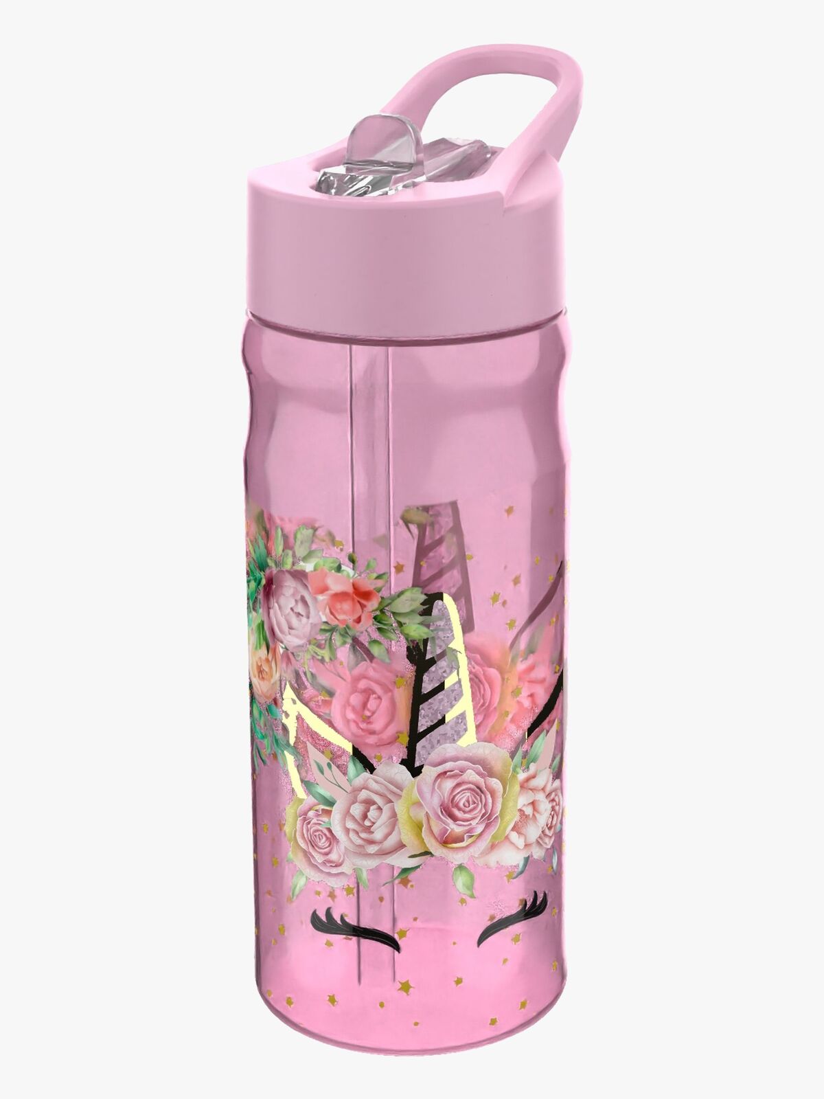 Valiant Unicorn Blomstret Drikkedunk 500ml