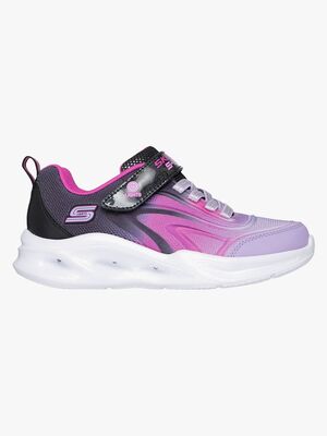 Skechers Sola Glow  Blinkende Sneakers, Black