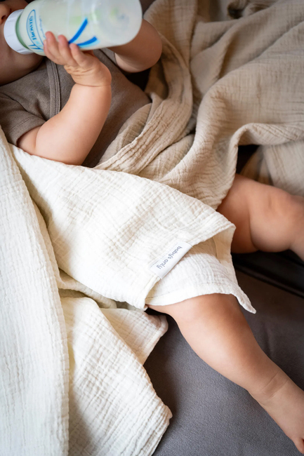 Baby's Only Babysvøb 115x115 2-pak, Tender Beige