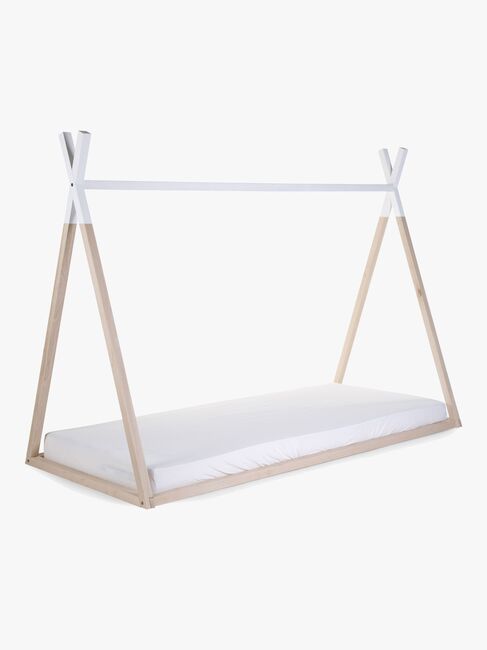 Childhome Seng Tipi 90x200, Hvid&Natur