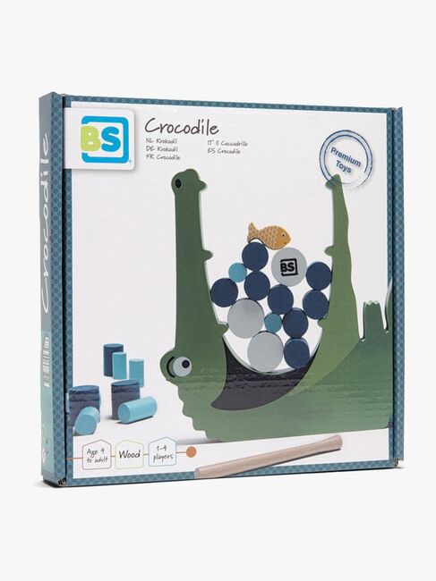 BS Toys Krokodille Børnespil , Multifarvet