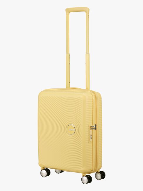 American Tourister Soundbox Spinner Kuffert 35,5L, Pastel Yellow