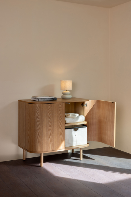 Quax YUME Kommode med Døre, Natural Ash