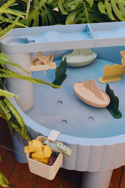 LIEWOOD Sepp Aktivitetsbord Vand & Sand, Blå