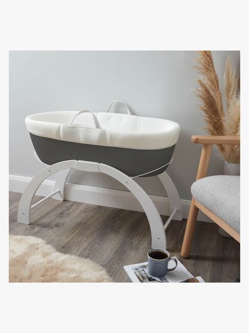 Shnuggle Dreami Moseskurv Sleep System, Slate Grey