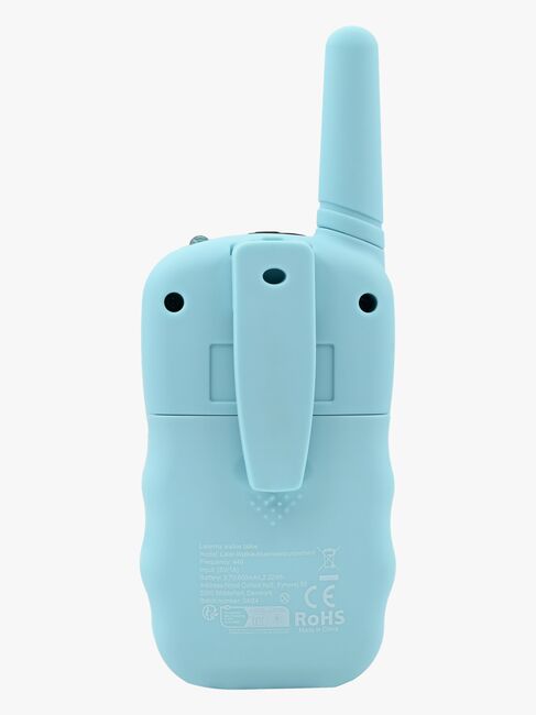 Lalarma Mix And Match Walkie Talkie med 3km Rækkevidde, Blå