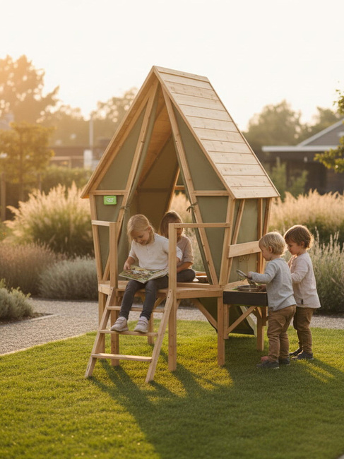 EXIT Yuki Legehus med Rutsjebane & Køkken 350