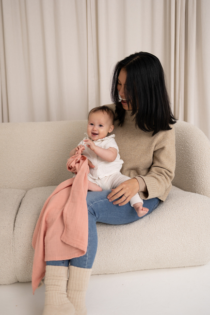 Mumitroldene Musselin Tæpper 2-pak, Pink