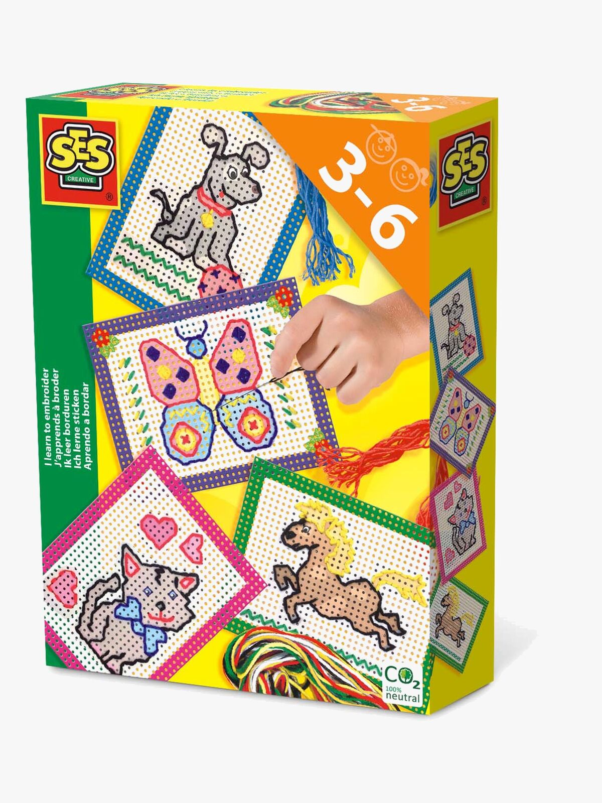 SES Creative  Jeg lærer mig: Kreasæt