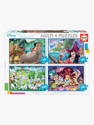 Educa Disney Classics Puslespil 4-i-1