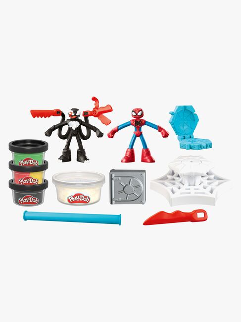 Play-Doh Spider-Man Launch And Slice Battle Legesæt