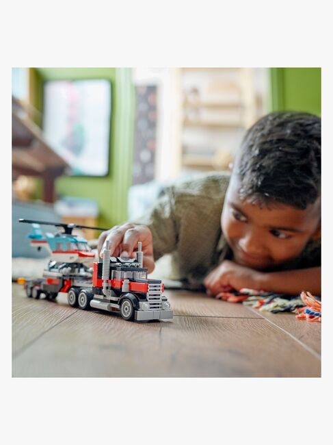 LEGO Creator 31146 Blokvogn med helikopter