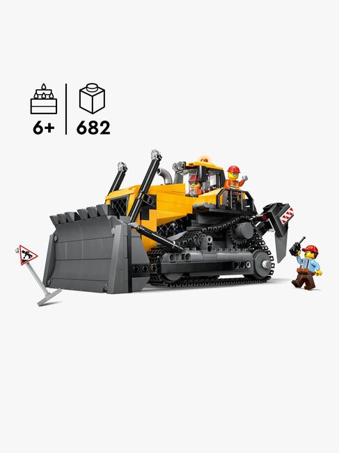 LEGO City 60466 Gul bulldozer