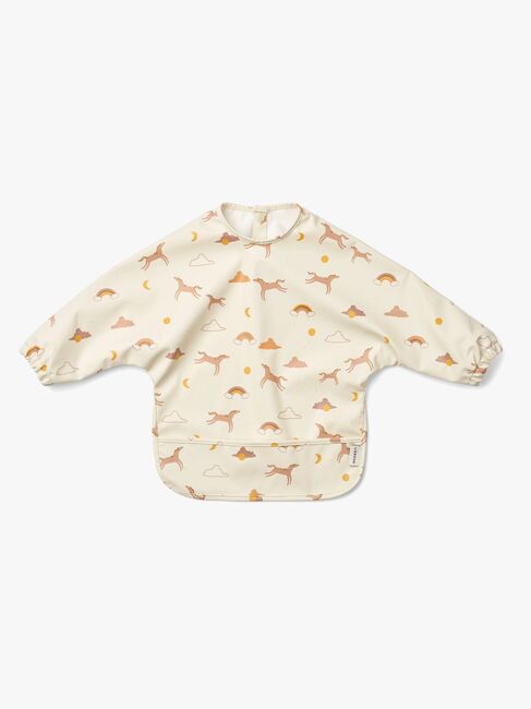 LIEWOOD Merle Cape Hagesmæk med Tryk, Dream/Ecru