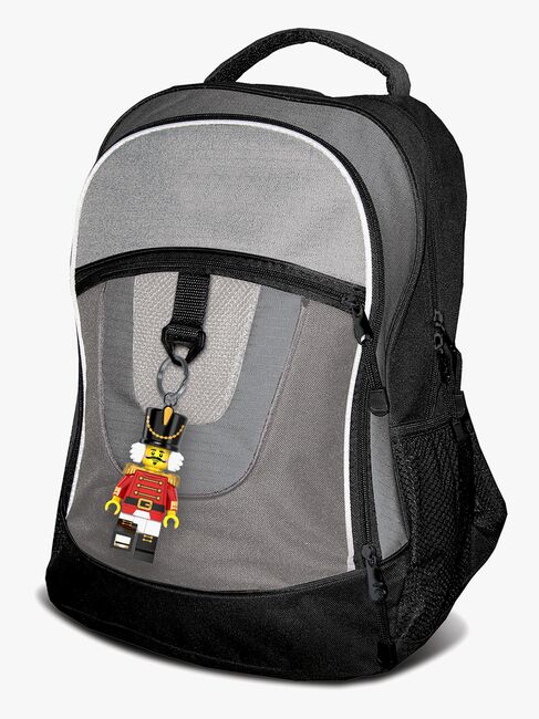 LEGO® Minifigure™ Nøddeknækker Nøglering med LED-lys