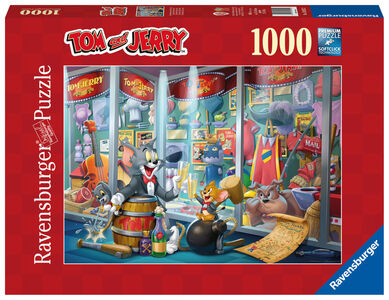 Ravensburger Puslespil Tom & Jerry Hall Of Fame 1000 Brikker