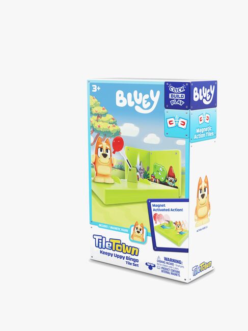 Tile Town Bluey  Magnetisk Byggesæt Booster-Pack