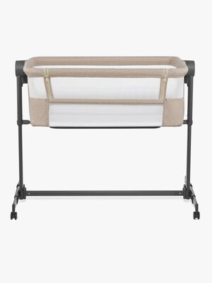 Kinderkraft Nestee Up 2 Bedside Crib, Beige