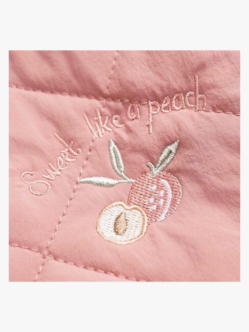 Viking x Kenza Quiltet Jakke, Rose