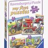 Ravensburger Puslespil Køretøjer 2, 4, 6 & 8 Brikker