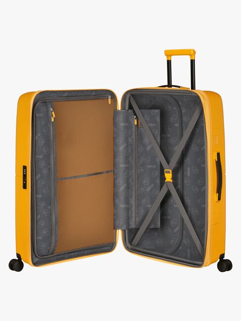 American Tourister Dashpop Kuffert 104-121L, Golden Yellow