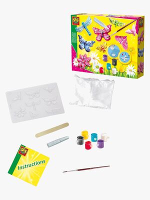 SES Creative Kreasæt Gipsfigurer Sommerfugle