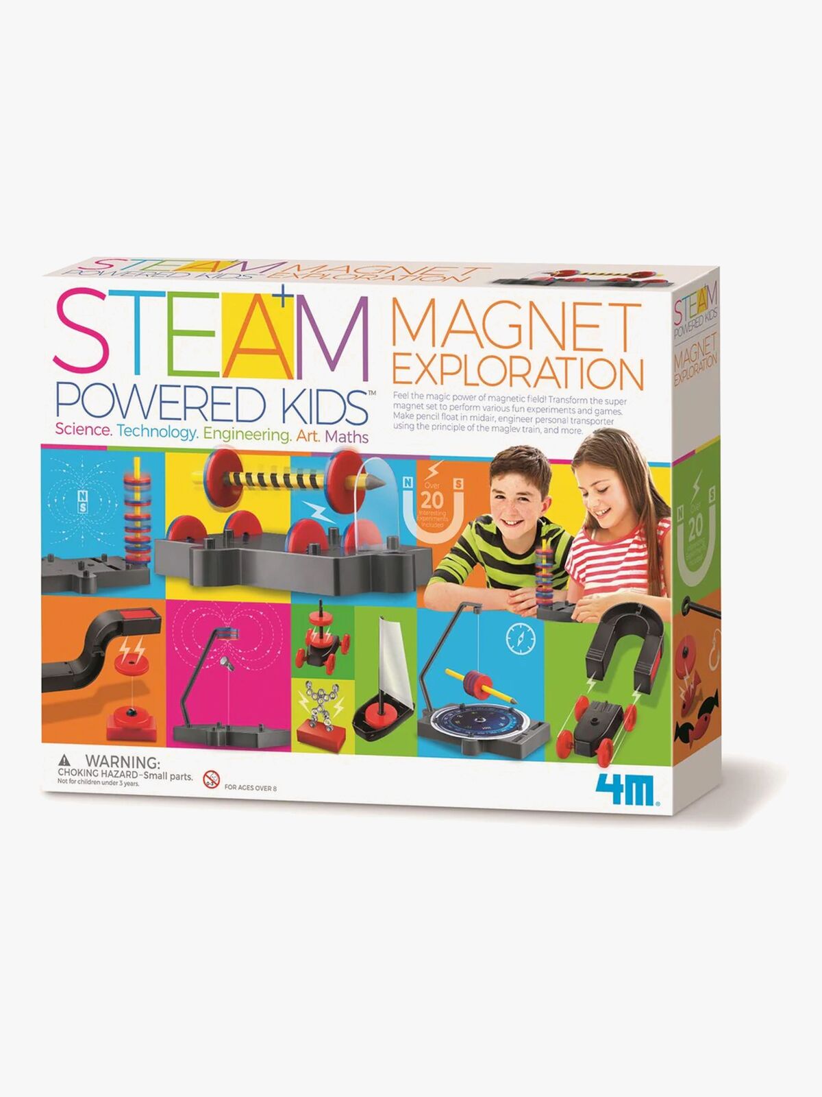 4M STEAM Powered Kids Eksperimentsæt Magneter