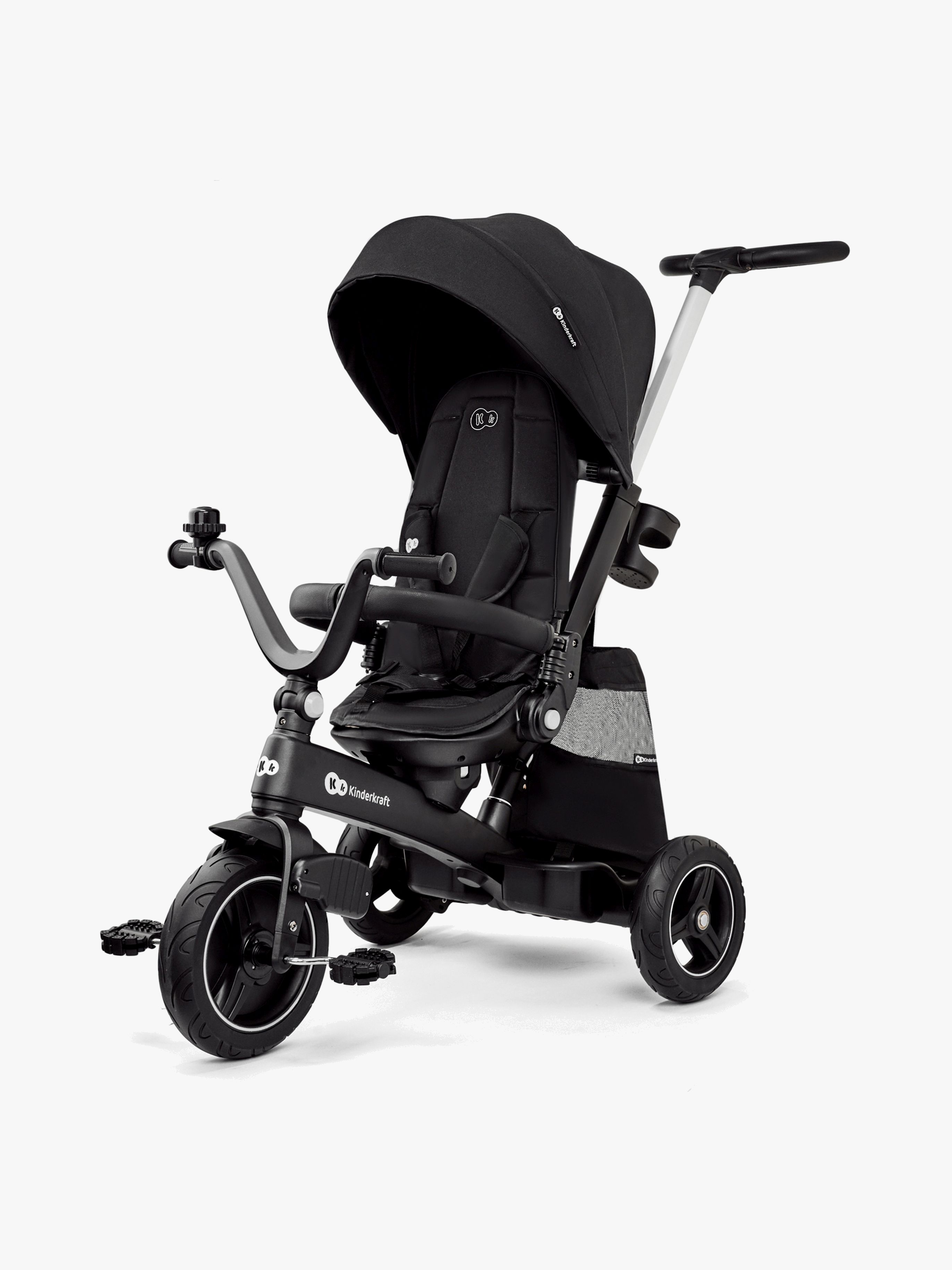 Kinderkraft EASYTWIST Trehjulet Cykel, Sort