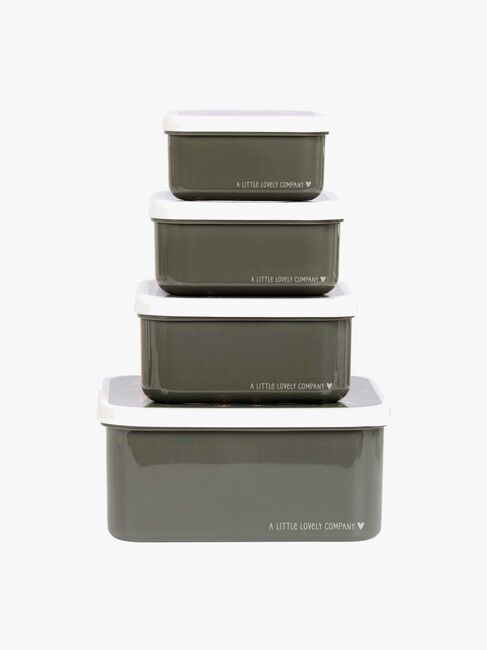 A Little Lovely Company Madkasse-sæt, Savanna