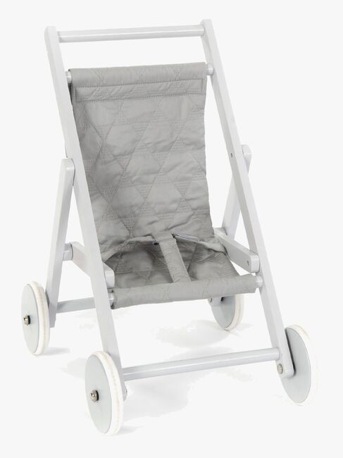 Smallstuff Dukkevogn i Træ, Pink