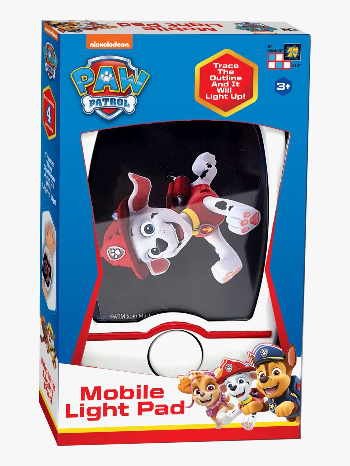 Paw Patrol Uro Tegnetavle