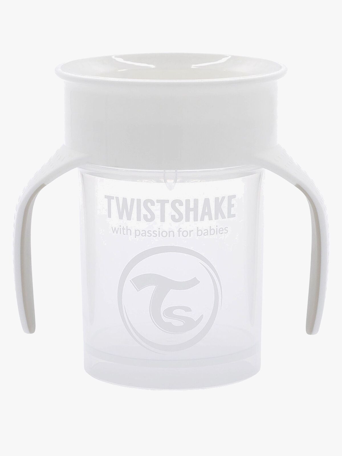 Twistshake 360 Øvekop, White