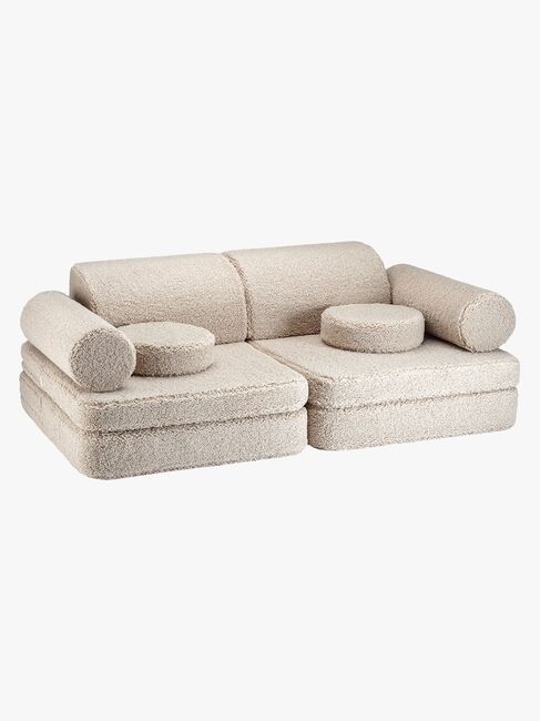 Wigiwama Play Bygbar Sofa 272x156 cm, Biscuit