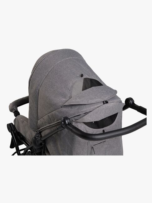 Petite Chérie Solide+ Klapvogn, Grey Melange
