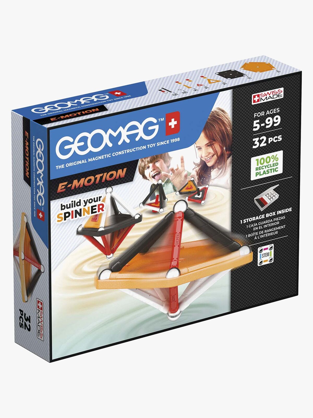 Geomag E-Motion Paneler 32 Brikker