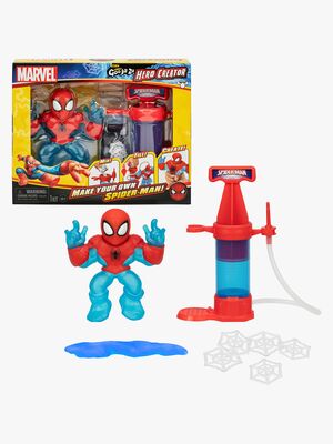 Goo Jit Zu Hero Creator Spider-Man Figur