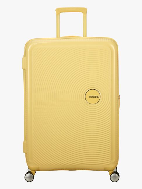 American Tourister Soundbox Spinner Kuffert 97L, Pastel Yellow