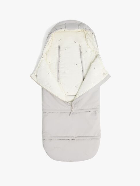 Beemoo Light Kørepose inkl. Forlængerdel, Beige Swallow