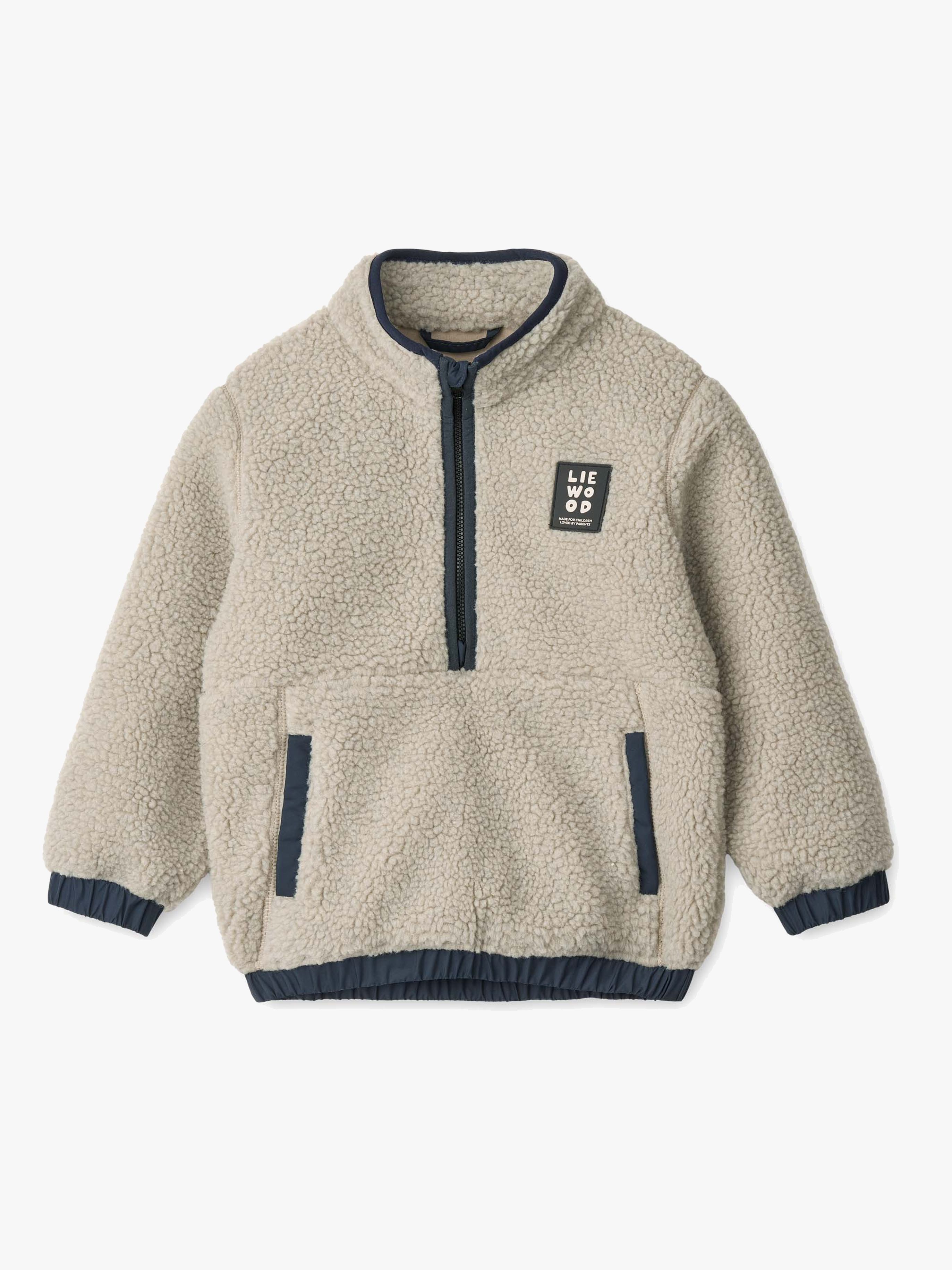 LIEWOOD Balou Fleecetrøje, Mist, 128